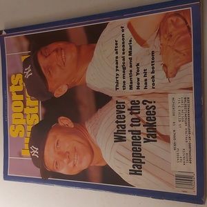 Vintage SI Magazine featuring a look back to the Yankees glory days